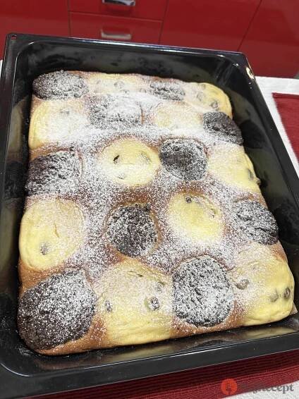 Kynutá buchta s tvarohem a mákem | NejRecept.cz