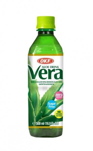 Přírodní nápoj bez cukru Aloe Vera 500 ml