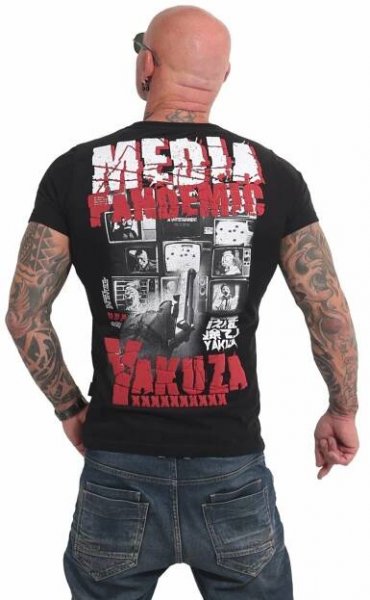 ZNAČKOVÉ PÁNSKÉ TRIKO YAKUZA vel.XXXXL  - Pánské oblečení