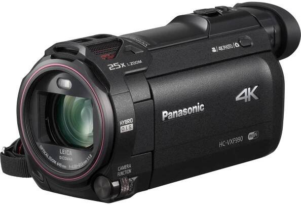 Panasonic HC-VXF990 4K Ultra HD kamera s bezdrátovou funkcí Multi kamery (objektiv LEICA, 8M snímač a procesor, EVF hledáček, Cinema Like Effect) - Značkový obchod Panasonic