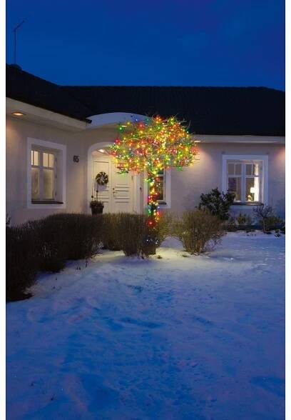 Konstsmide světelný řetěz s mikro LED žárovkami, 180 LED, pestré, multifunkční