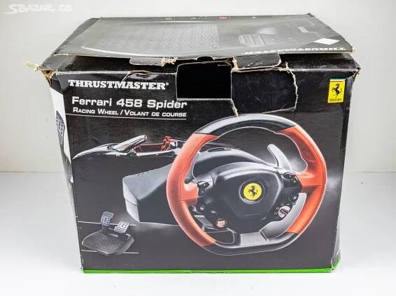 Volant Thrustmaster Ferrari 458 Spider (Xbox One) - Olomouc - Bazar