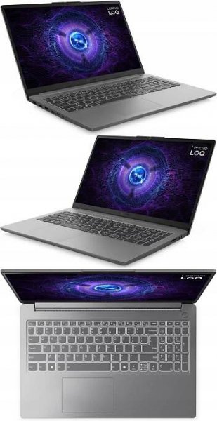 Notebook Lenovo LOQ 15IAX9E 15,6" FHD 144Hz i5-12450HX 16GB SSD512 RTX2050 Druh grafické karty dedikovaná grafika