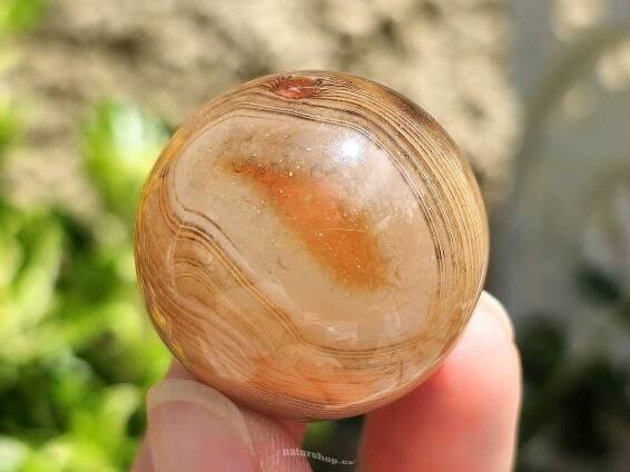 Sardonyx achát mini koule Ø 33mm - naturshop.cz