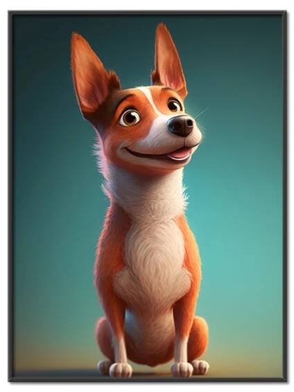 Basenji animovaný