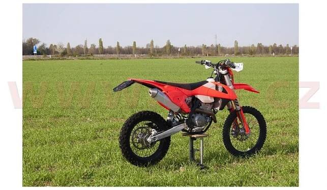 LED světlo zadní KTM včetně držáku RZ (60°), RTECH (černé) - WMX STORE