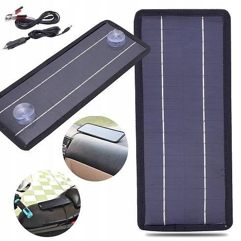 PŘENOSNÝ PANEL / NABÍJEČKA SOLÁRNÍ POWERBANKA 4.5W SOLÁRNÍ BATERIE