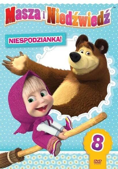 MÁŠA a MEDVĚD část 8 Překvapení! DVD Pohádka Polský dabing