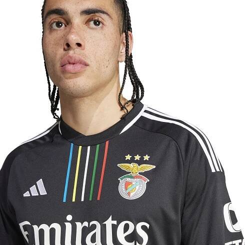 Pánský hostující fotbalový dres s krátkým rukávem adidas Benfica Lisabon 2023/24