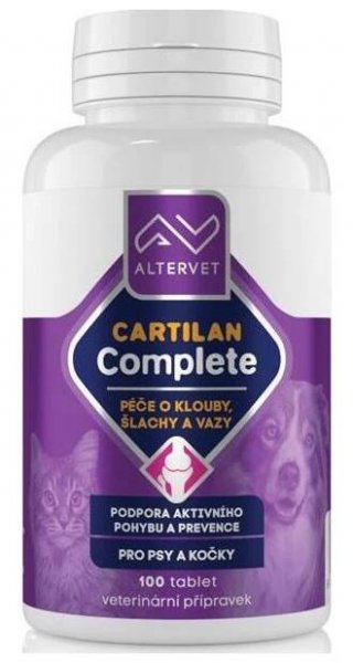 CARTILAN COMPLETE 100tbl Altervet - PETSHOP Jihlavská