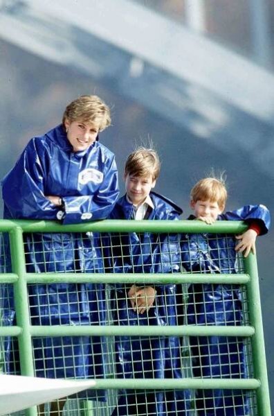 Diana, William And Harry Canada