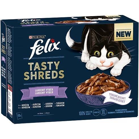 FELIX kaps 12x80g hov,kuř,kach,krůta