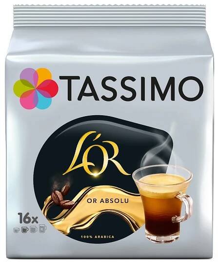 Tassimo L'or Absolu 16 ks od 139 Kč