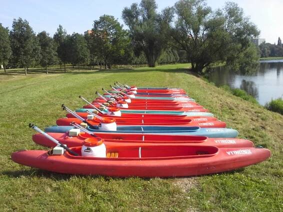 Vydrýsek - Vodácká navigace a kilometráž 