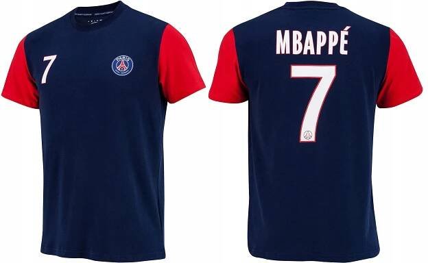 Paris Saint Germain FC - PSG Kylian Mbappé tričko modré pánské, velikost XL