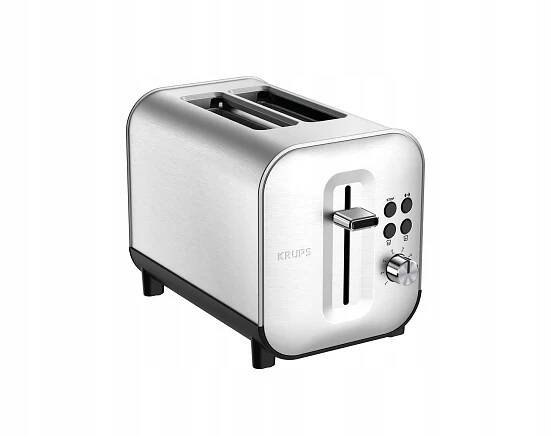 Toustovač Krups KH682D10 stříbrný/šedý 850 W, 2 tousty