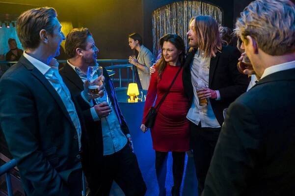 Nicolaj Kopernikus, Anders W. Berthelsen, Louise Mieritz, Ditte Hansen - Ditte & Louise - Z filmu