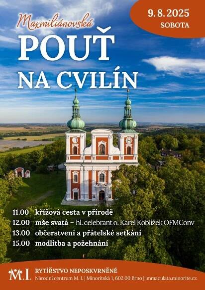 Maxmiliánovská pouť na Cvilín 9.8.2025 – Immaculata