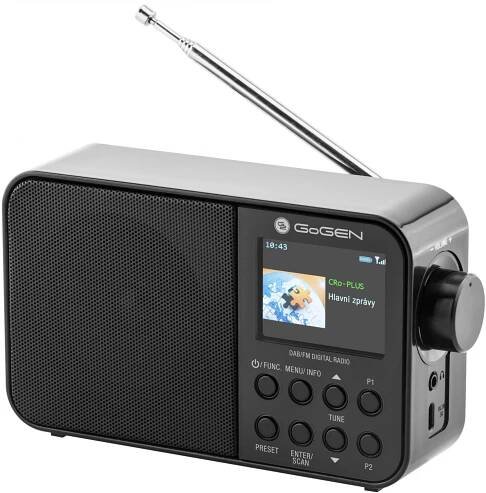 Gogen DAB 500 BT C černý