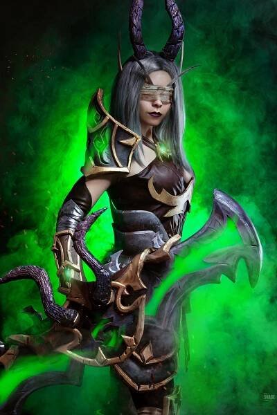 Lina Aster photography - WoW, Demon Hunter (Illidari)