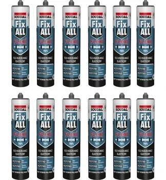 SOUDAL Hybridní lepidlo-těsnění Fix ALL Flexi 290 ml bílé - karton 12 Ks