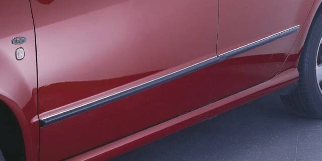 Chromované boční lišty dveří Škoda Fabia I (1999 - 2007) - Milotec
