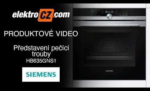 Pečící trouba Siemens iQ700 HB635GNS1