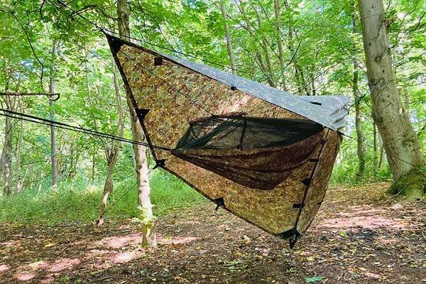 Tarp DD 3x3 Multicam PRO s hamakou