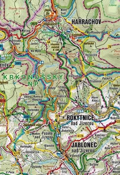 CT100 203 Jizerske Hory, Cesky Raj Kolektivní Jazyk vydání čeština