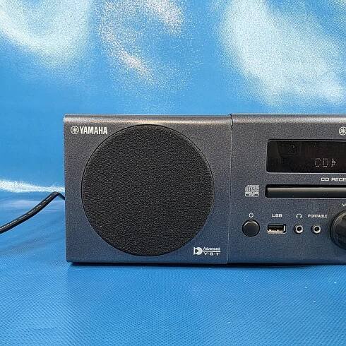 Yamaha CRX-040 černý CD přijímač s reproduktory *bez dálkového ovládání* - testováno a funkční