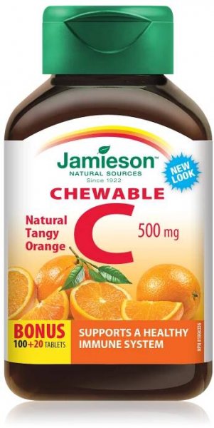 Chewable Vitamin C - Tangy Orange