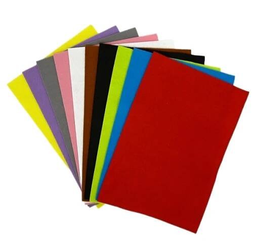 Filc 1,5mm A4 (10ks) mix barev