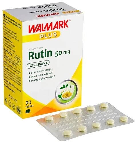 WALMARK Rutín 50 mg 1×90 tbl, výživový doplnok