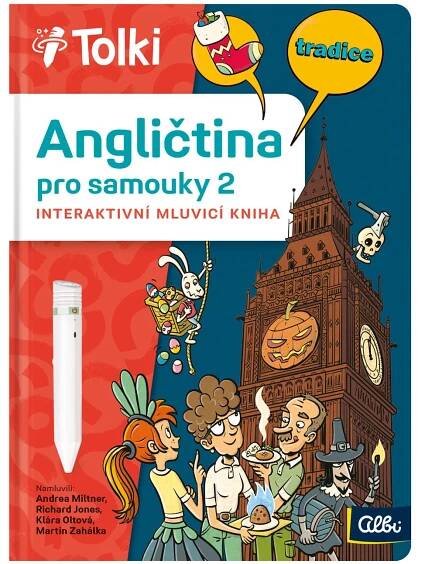 Albi Kouzelné čtení Kniha Angličtina pro samouky 2