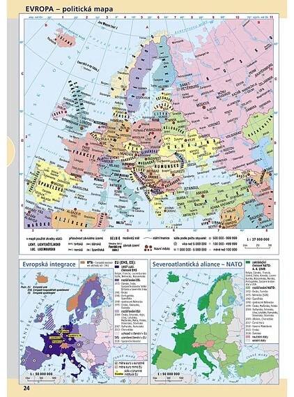 Zlínští kartografové vydali nový Školní atlas České republiky a Evropy – Muzeum map Zlín