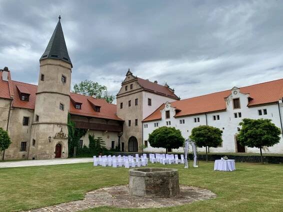 Fotogalerie svateb na zámku Libouchec » Zámek Libouchec