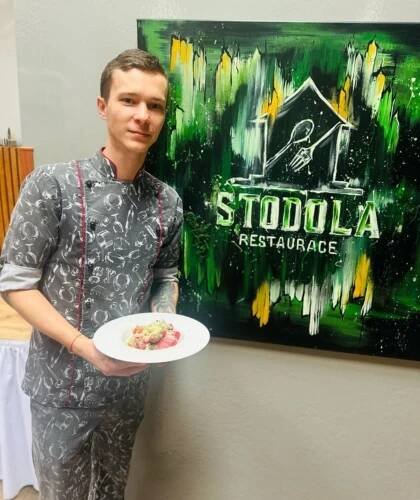 Dimitrij Charkovščenko - vedoucí směny, kuchař restaurace Stodola Olomouc