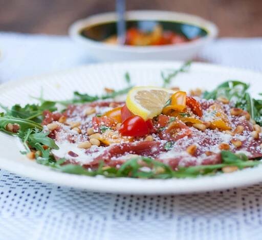 A carpaccio