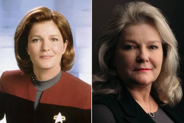 Kate Mulgrew played Kathryn Janeway, the franchise's first female captain, on 