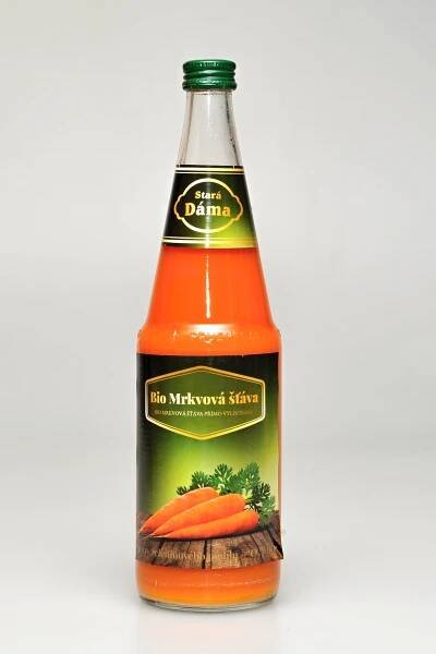 Stará Dáma - mrkvová šťáva 700ml