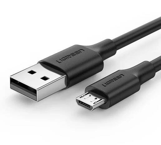 UGREEN Micro USB pro USB-A kabel – 0,25 m - Černá KP35170
