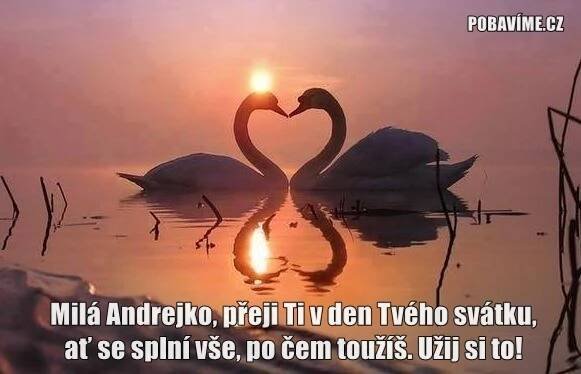 Přání k svátku pro Andreu | Pobavime.cz