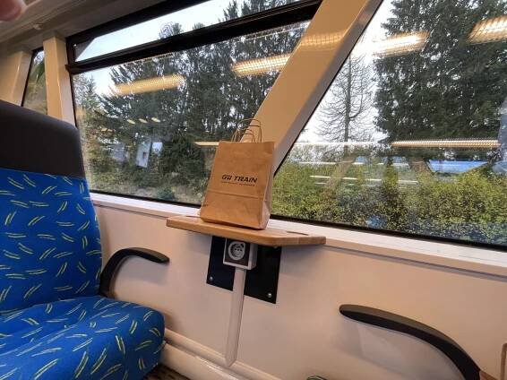 Motorový vůz Stadler RS1 společnosti GW Train pro Pošumaví, interiér. Autor: Zdopravy.cz/Jan Šindelář