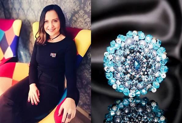 Brože si mě vybraly a já si je zamilovala, říká Lucie Tomanová. Její České brože zdobí i pomáhají