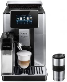 Automatický kávovar na espresso, 1450W, "PrimaDonna Soul", Metal Black - DeLonghi