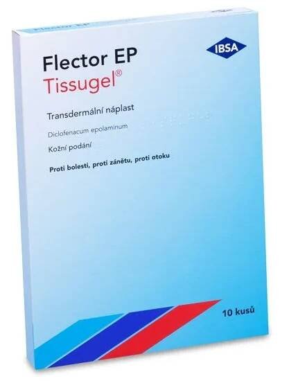 Flector EP Tissugel Transdermální náplast 10 ks