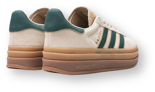 Adidas Gazelle Bold Cream Collegiate Green