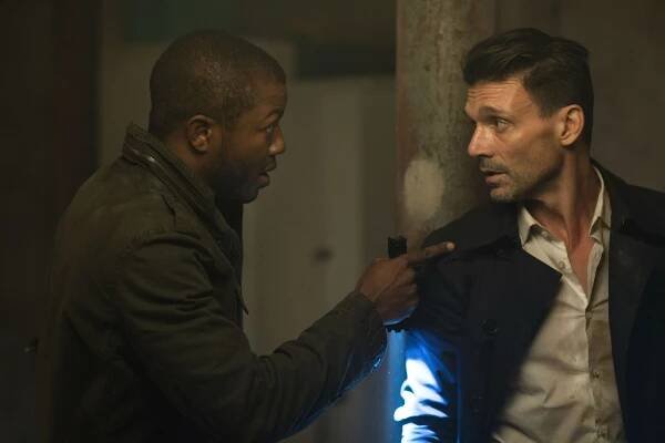 Očista: Volební rok - Z filmu - Edwin Hodge, Frank Grillo