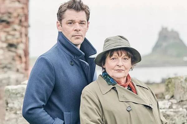 Kenny Doughty and Brenda Blethyn in ITV drama Vera