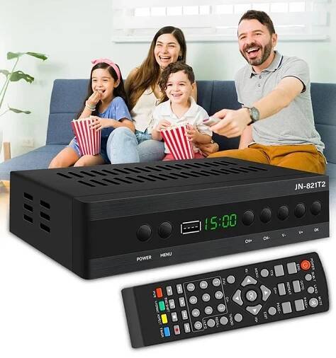 TELEVIZNÍ PŘIJÍMAČ DEKODÉR TUNER DVB-T DVB-T2 DVB-C POZEMNÍ TELEVIZE